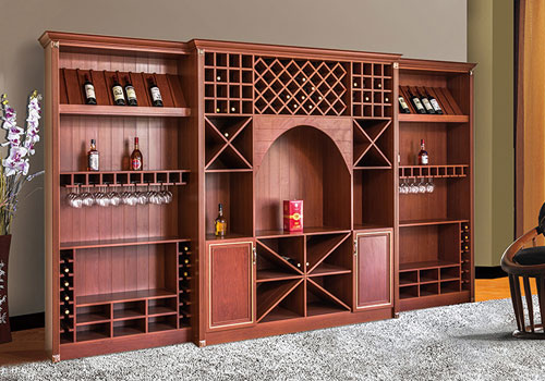 客廳餐廳酒吧全鋁合金酒柜